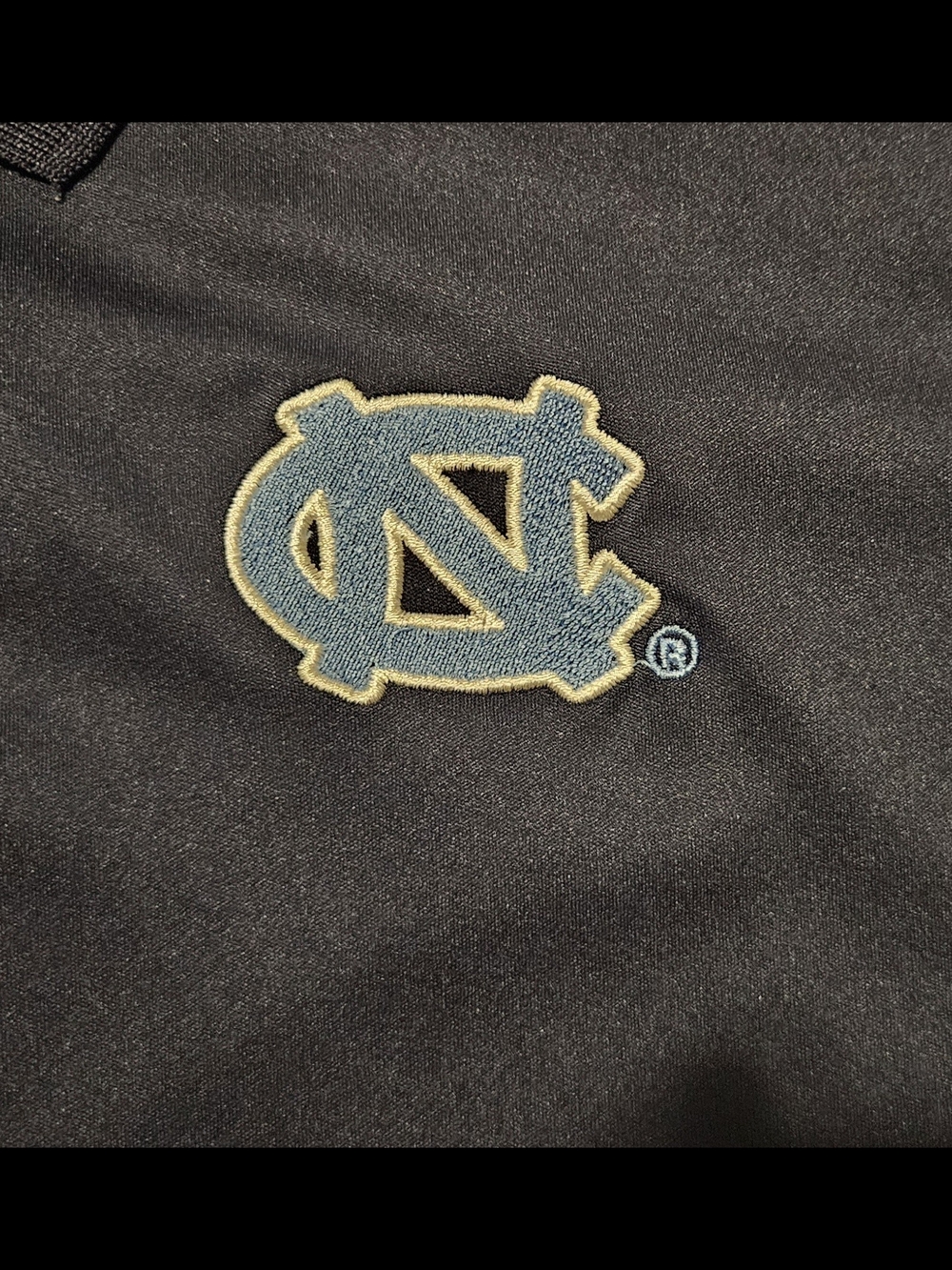 CHAMPION mens NORTH CAROLINA polo SIZE LARGE COLOR BLUE LL13D - Picture 4 of 14
